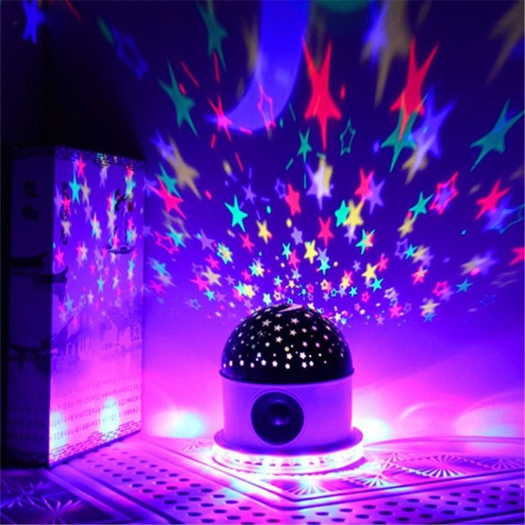 Colorful Lights Bluetooth Speaker Projection Lamp