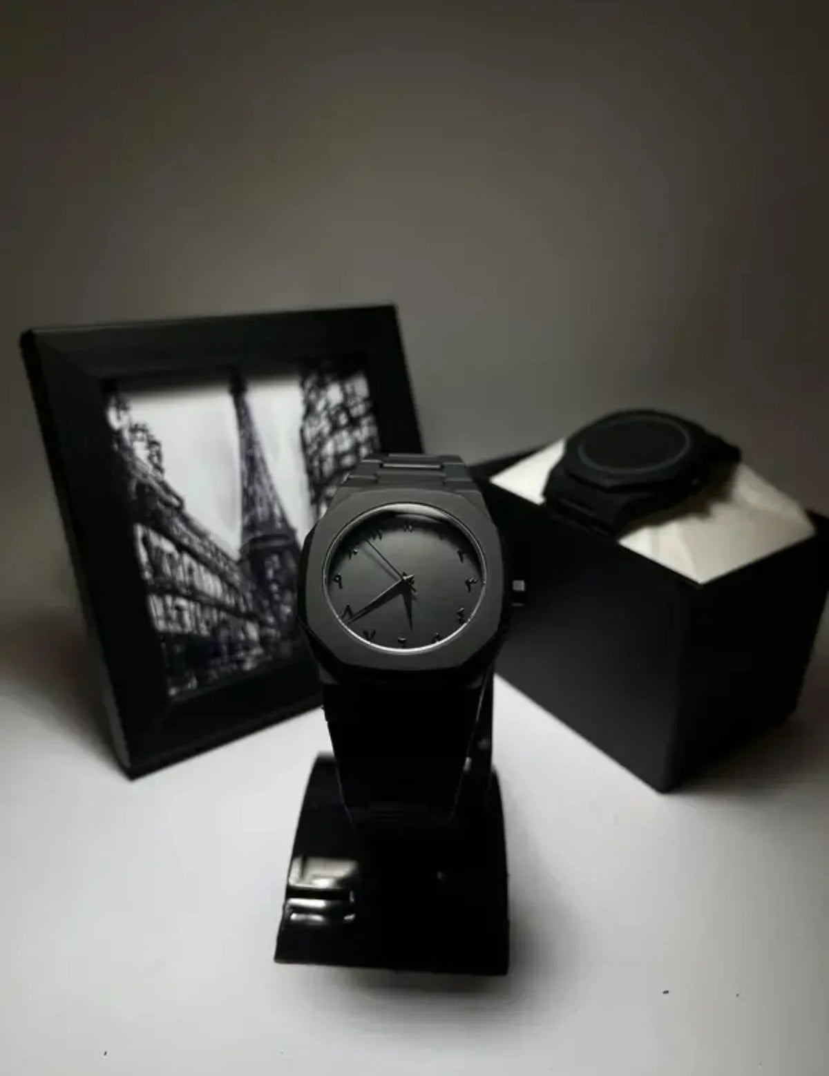 BLACK AURA Watch WITH PREMIUM BOX – Lightweight Design, , Premium Quality