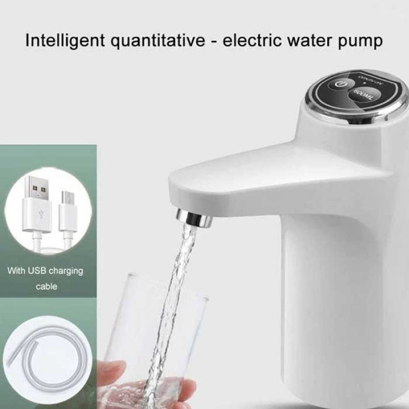 Mclassic MD-03 Touch Intelligent Electric Water Pump – Rechargeable Automatic Dispenser For Bottled Water