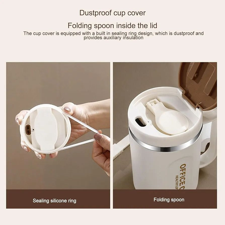 Stainless Steel Coffee Mug | Insulated | Anti‑Slip Bottom
