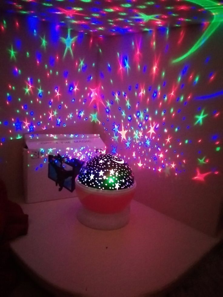 Colorful Lights Bluetooth Speaker Projection Lamp