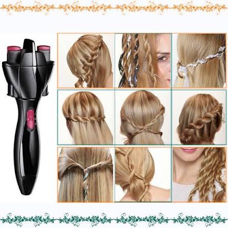 Twister hair style Secret Automatic Hair Twister/Curler Device