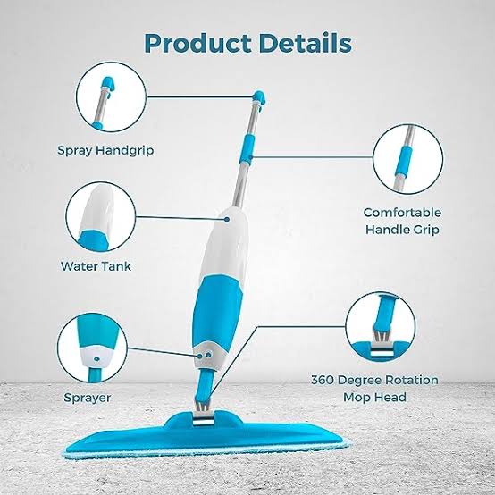 Healthy spray cleaning Mop | Water Spray Floor Mop | Magic Mop Cleaner